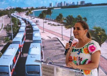 Se renueva parque vehicular de Cancún con 100 unidades nuevas de transporte público