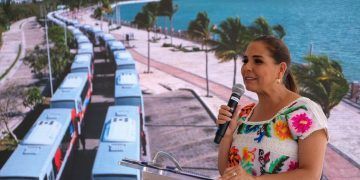 Se renueva parque vehicular de Cancún con 100 unidades nuevas de transporte público