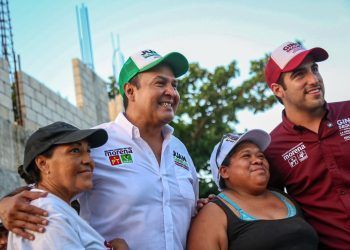 Gran respaldo a Juan Carrillo y la 4T en Puerto Aventuras