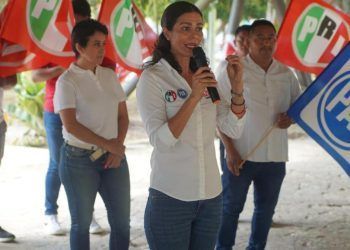 Tania Casa Madrid inicia campaña con visión de cambio para Bacalar