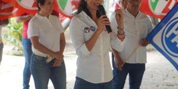 Tania Casa Madrid inicia campaña con visión de cambio para Bacalar