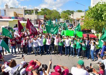 Con Estefanía Mercado y Claudia Sheinbaum vamos a ganar Solidaridad: Manuel Velasco