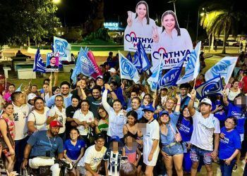 “El distrito XV ya es azul”: Cinthya Millán
