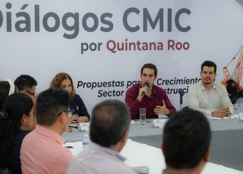 GINO dialoga con la Cámara de la Construcción y se compromete a ser portavoz con Claudia Sheinbaum para impulsar el sur de Quintana Roo