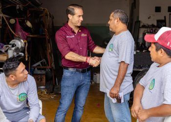 Las colonias Ejido y Guerra de Castas tendrán justicia social: Diego Castañón