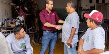 Las colonias Ejido y Guerra de Castas tendrán justicia social: Diego Castañón