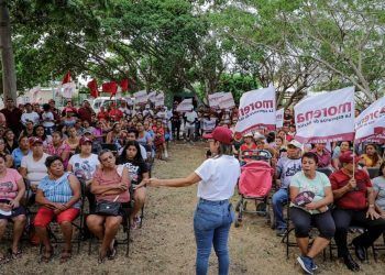La colonia Proterritorio respalda la continuidad de la Cuarta Transformación con Yensunni Martínez