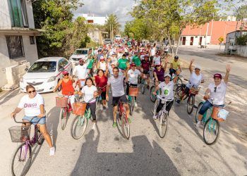 Diego Castañón sigue sumando voluntades con rodada familiar