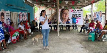 Tania Casa Madrid se compromete a combatir la desigualdad y el abandono en Bacalar
