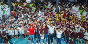 Ante 7 mil tulumnenses, Diego Castañón cierra campaña e invita a dar el último paso: Voto masivo a Morena y aliados este 2 de junio