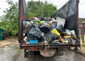 Recolectan 3006 toneladas de basura en Chetumal en 5 días de lluvia con brigadas de los tres órdenes de gobierno y voluntarios