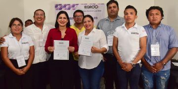 Estefanía Mercado recibe su constancia como Presidenta Municipal Electa, la más votada en la historia de Solidaridad