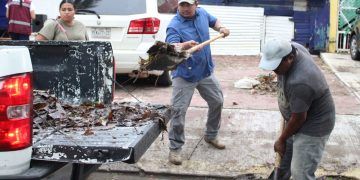 Brigada del SESESP desazolvó 48 viviendas afectadas por las lluvias