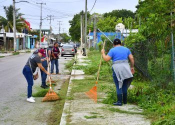 Ayuntamiento de Othón P. Blanco trabaja en territorio para mantener limpia la ciudad