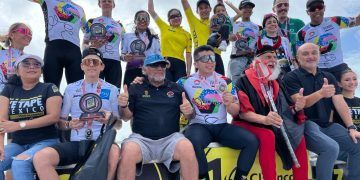 La mexicana Elian Martínez y el colombiano Jaime Vergara, ganadores de L’Étape Cancún