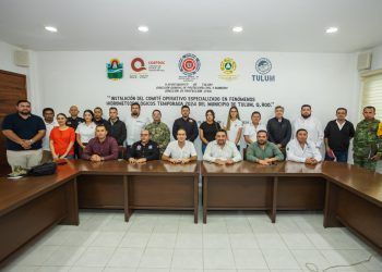 Instalan Comité Operativo Especializado en Fenómenos Hidrometeorológicos Temporada 2024 en Tulum