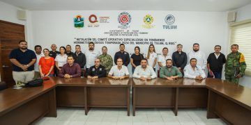 Instalan Comité Operativo Especializado en Fenómenos Hidrometeorológicos Temporada 2024 en Tulum
