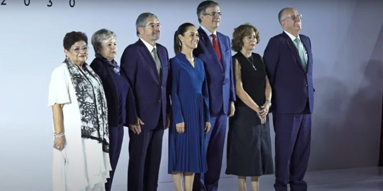 Presentación de los primeros 6 del gabinete de Claudia Sheinbaum