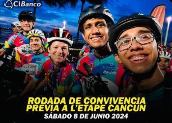 L’ÉTAPE CANCÚN se consolida como la máxima fiesta ciclista