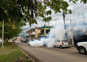 Continúa el operativo de combate al dengue en todo Chetumal