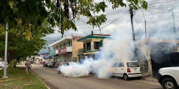 Continúa el operativo de combate al dengue en todo Chetumal