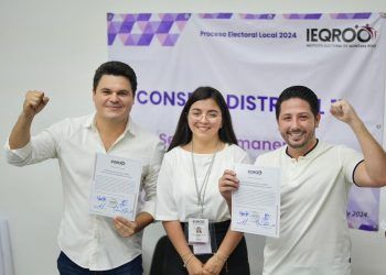 Recibe Renán Sánchez, constancia como diputado electo del Distrito 11 en Quintana Roo