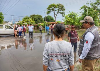 Gobierno del Estado y Municipio Activan Operativo Tormenta en Chetumal