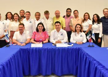 Estefanía Mercado continúa la construcción de alianzas; invita a la CANACO a sumarse a la transformación de Solidaridad