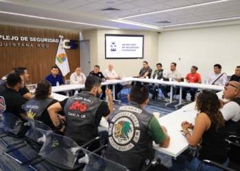 Diálogo constructivo entre motociclistas y autoridades en Quintana Roo para analizar reformas a la Ley de Movilidad