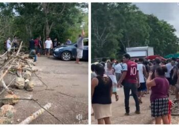 Cierre de Vía Estatal en Sabán por Protesta de Habitantes ante Fallas Eléctricas