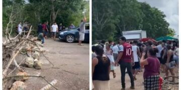 Cierre de Vía Estatal en Sabán por Protesta de Habitantes ante Fallas Eléctricas