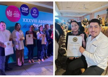 Recibe Tulum distintivo clave por la defensa de los derechos de la niñez