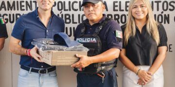 Diego Castañón refuerza con equipo táctico a la Secretaría de Seguridad de Tulum