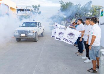 Ayuntamiento de Tulum activa Operativo de Fumigación para prevenir el dengue, zika y chikungunya