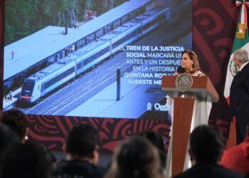 El Tren Maya marca un antes y un después en la historia de Quintana Roo y del Sureste Mexicano: Mara Lezama