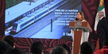 El Tren Maya marca un antes y un después en la historia de Quintana Roo y del Sureste Mexicano: Mara Lezama