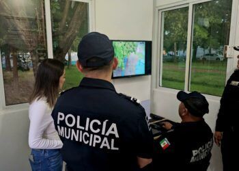 Reactivan caseta policial del parque Del Queso