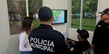 Reactivan caseta policial del parque Del Queso