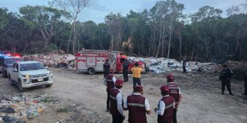 Investigan a Constructoras en Playa del Carmen por Quema de Documentación en Basureros Clandestinos