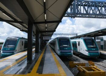 Las grandes obras de su Gobierno son el sello y legado, del primer Presidente Humanista, ¡Que viva el Tren Maya, que viva el mejor presidente de México!: Mara Lezama