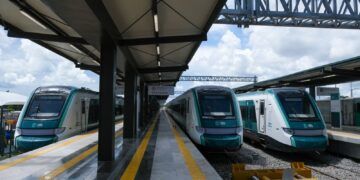 Las grandes obras de su Gobierno son el sello y legado, del primer Presidente Humanista, ¡Que viva el Tren Maya, que viva el mejor presidente de México!: Mara Lezama