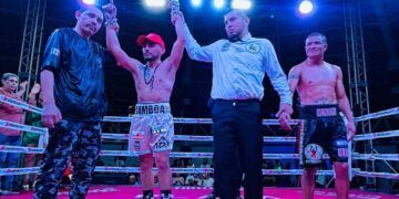 El “Pitbull” gamboa con su triunfo, inicio los festejos patrios en Playa Del Carmen