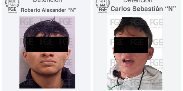 Captura FGE de Quintana Roo a dos personas relacionadas con las amenazas y ataque al domicilio de una periodista