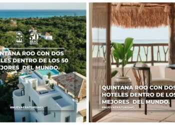 Quintana Roo con dos hoteles dentro de los 50 mejores del mundo: Mara Lezama