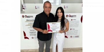 Ayuntamiento de Othón P. Blanco recibe reconocimiento por sus acciones en favor de la niñez y adolescencia