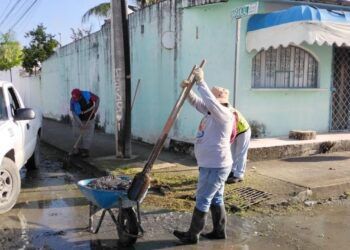 Operativo Tormenta mantiene acciones preventivas en Chetumal ante pronóstico de lluvias