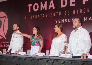 Con Mara Lezama renovamos la esperanza de la transformación profunda, eficiente y humanista dice Yensunni Martínez al rendir protesta como Presidenta Municipal de Othón P. Blanco