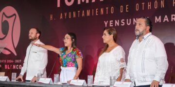 Con Mara Lezama renovamos la esperanza de la transformación profunda, eficiente y humanista dice Yensunni Martínez al rendir protesta como Presidenta Municipal de Othón P. Blanco