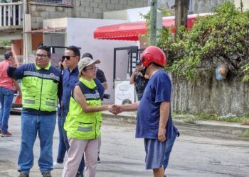 Yensunni Martínez supervisa puntos afectados por «Nadine»