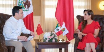 Fortalece Mara Lezama lazos diplomáticos con China para impulsar el turismo, el comercio y la prosperidad compartida en Quintana Roo